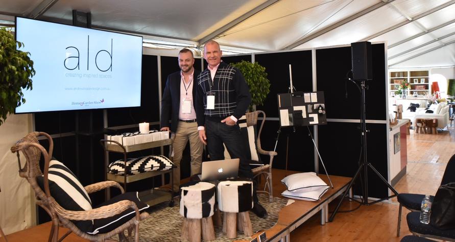 andrew loader and michael galvin home and garden show