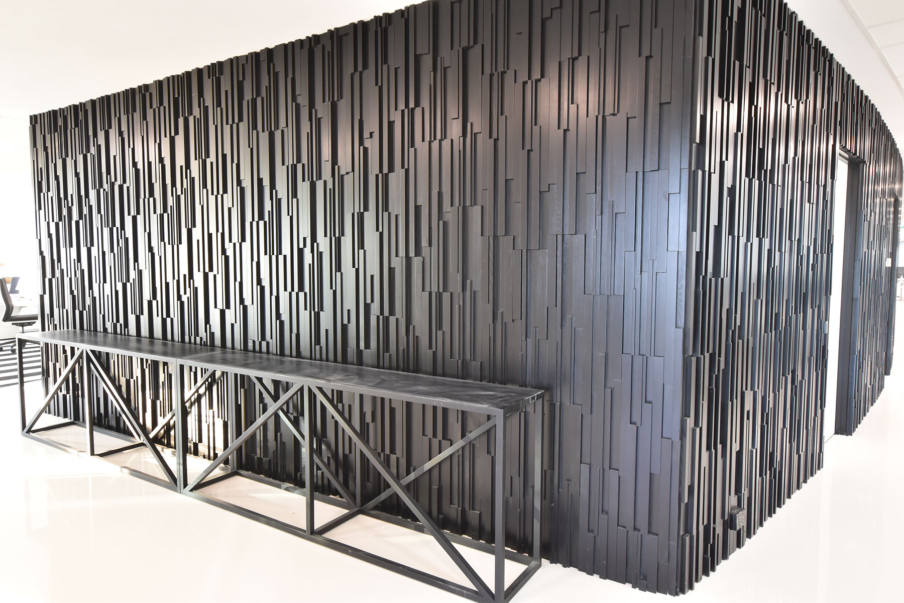commercial feature wall materials