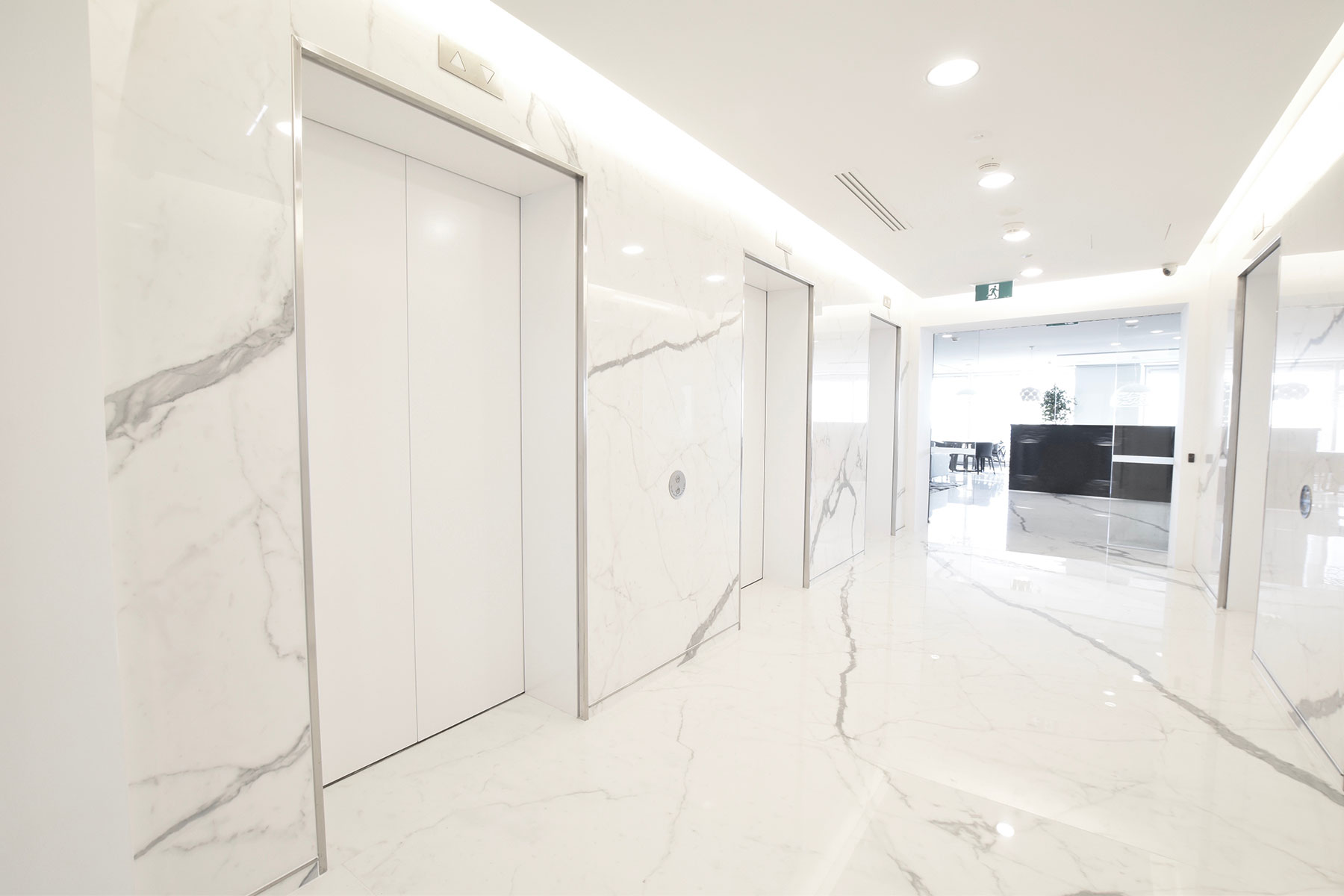 elevator lobby sydney commercial interior designer