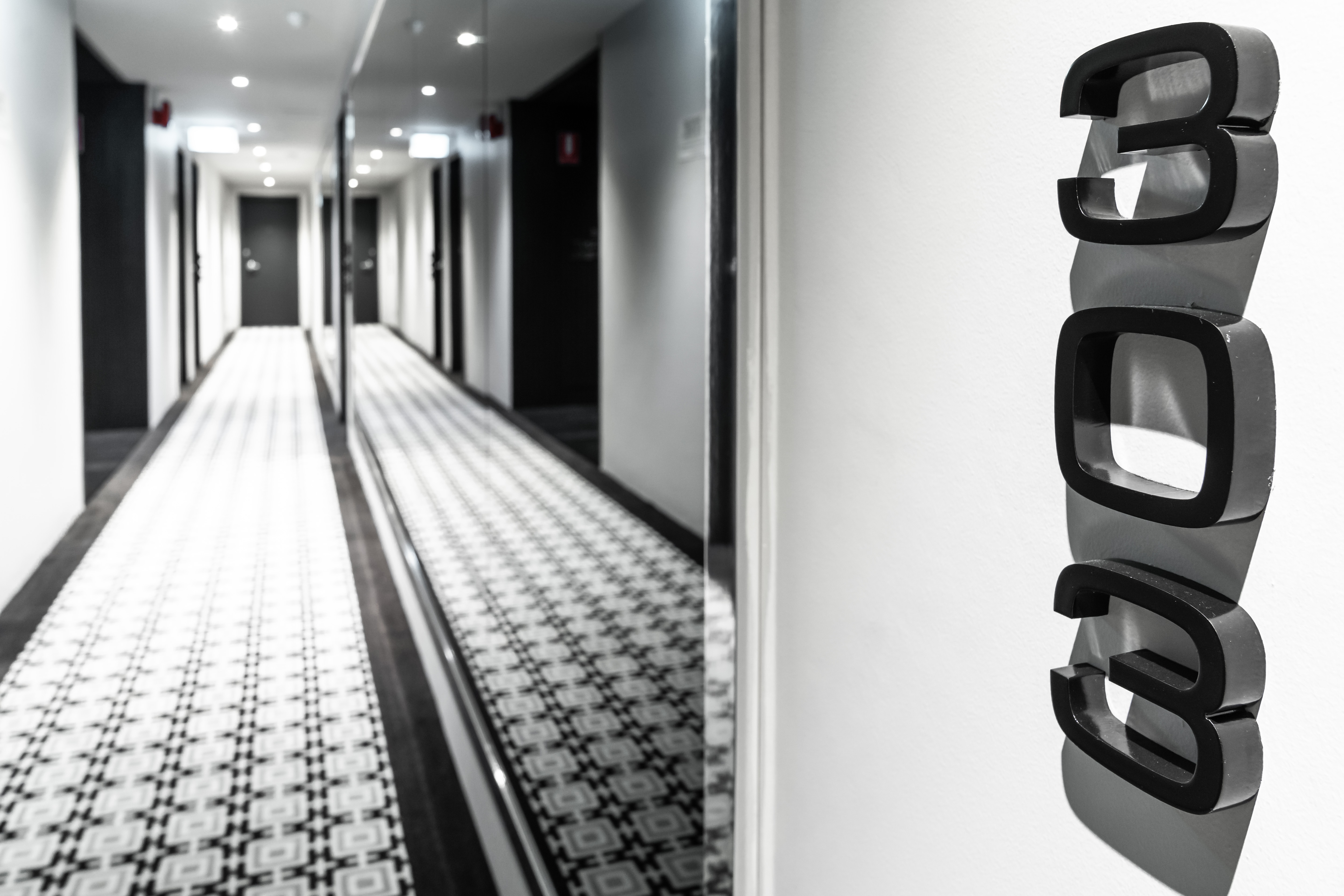Sydney apartment building interior designer hallways common areas