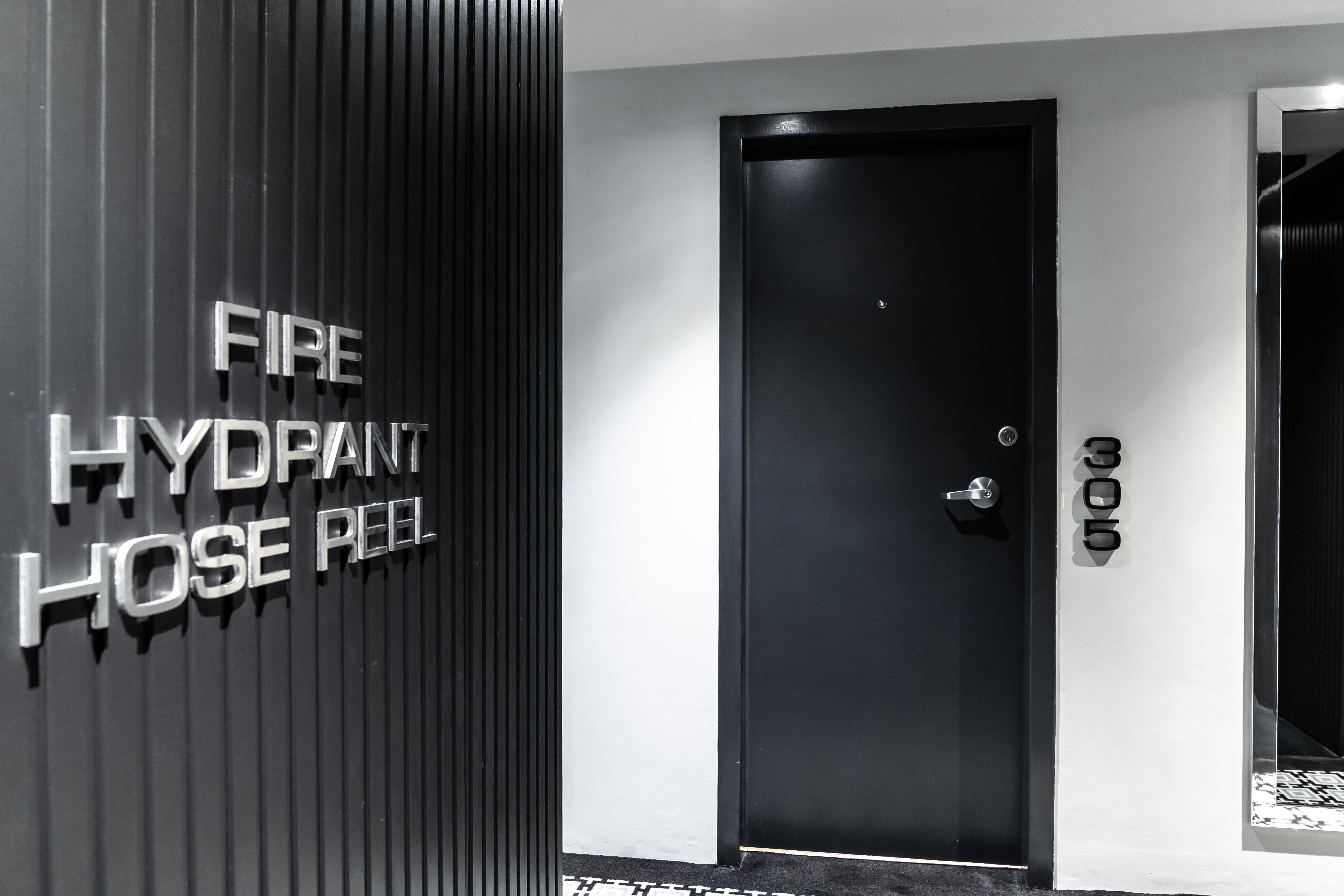 Sydney apartment building interior designer hallways common areas