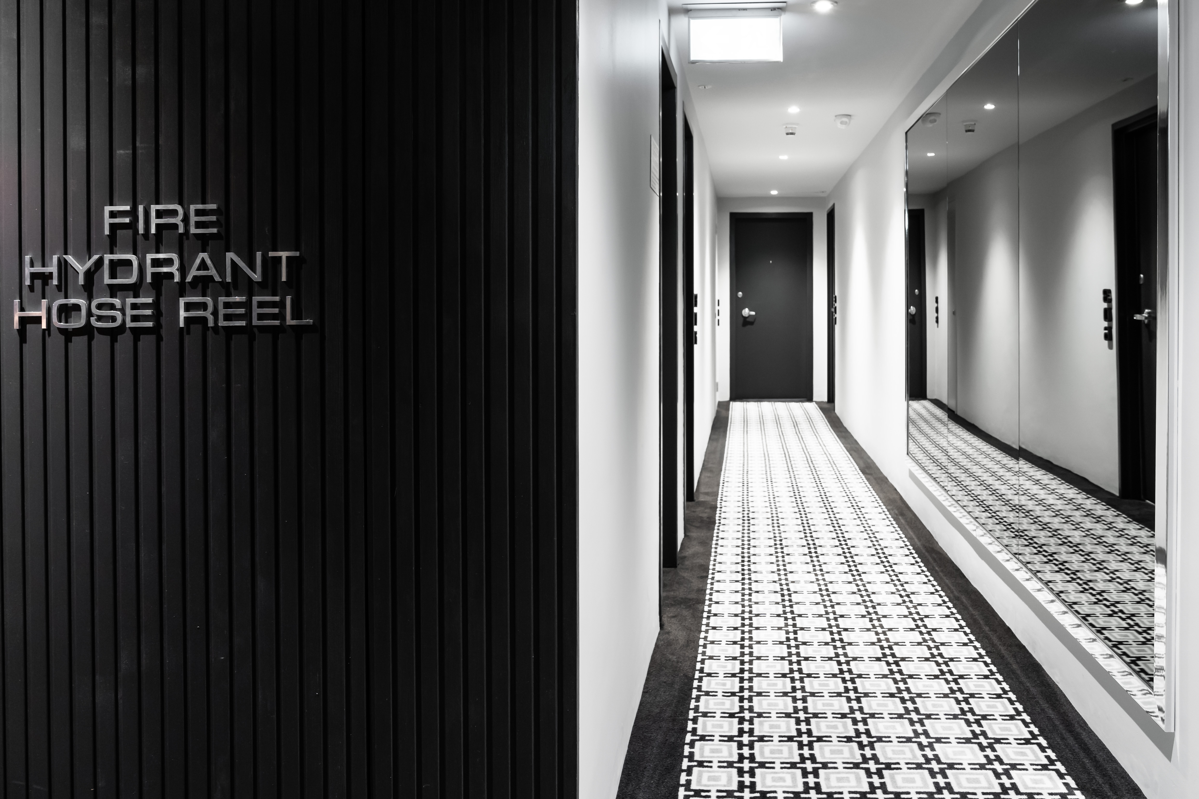 Sydney apartment building interior designer hallways common areas
