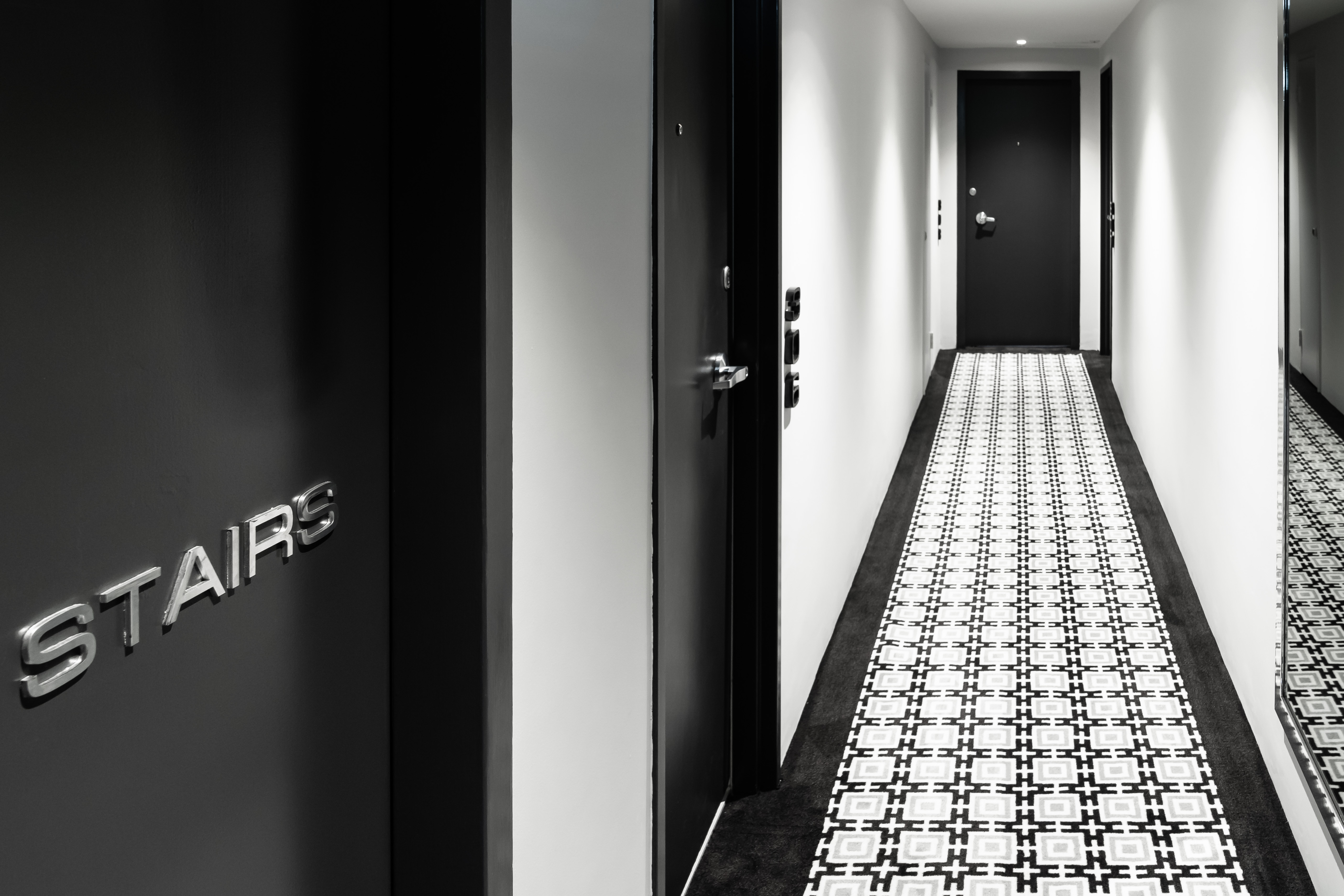 Sydney apartment building interior designer hallways common areas